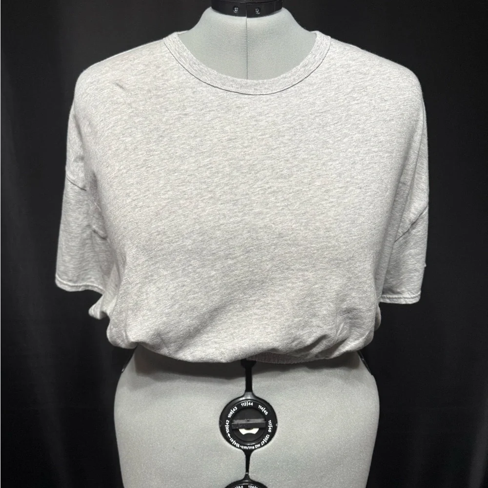 Offline by Aerie Cropped Tee with Elastic Waistband - Picture 1 of 7